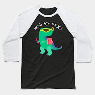 Ready for School T Rex Kindergarten Baseball T-Shirt